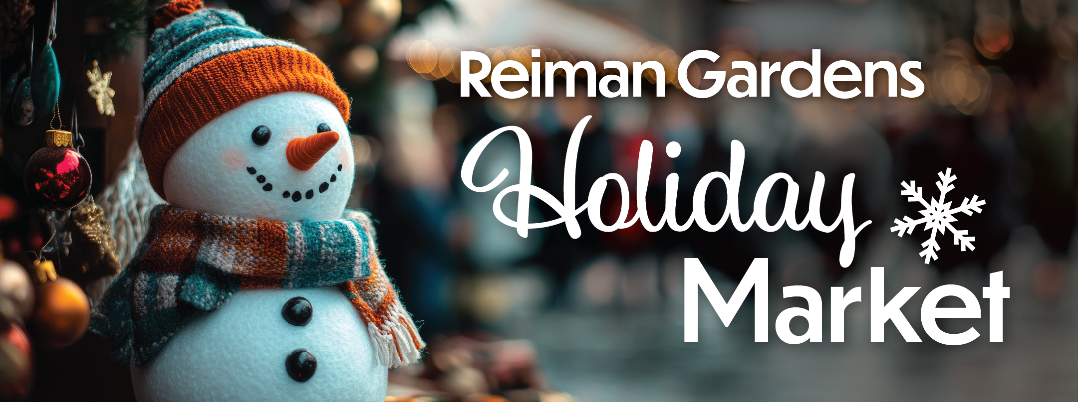 Reiman Gardens Holiday Market