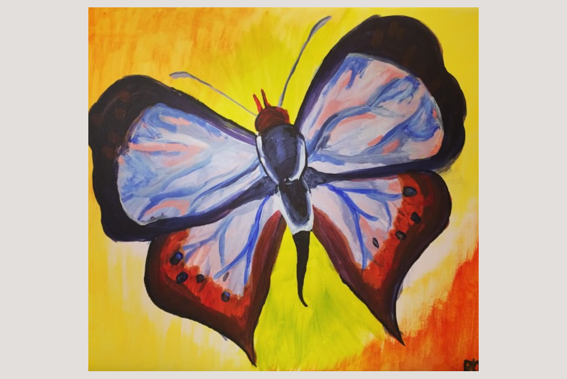 Painting of a butterfly