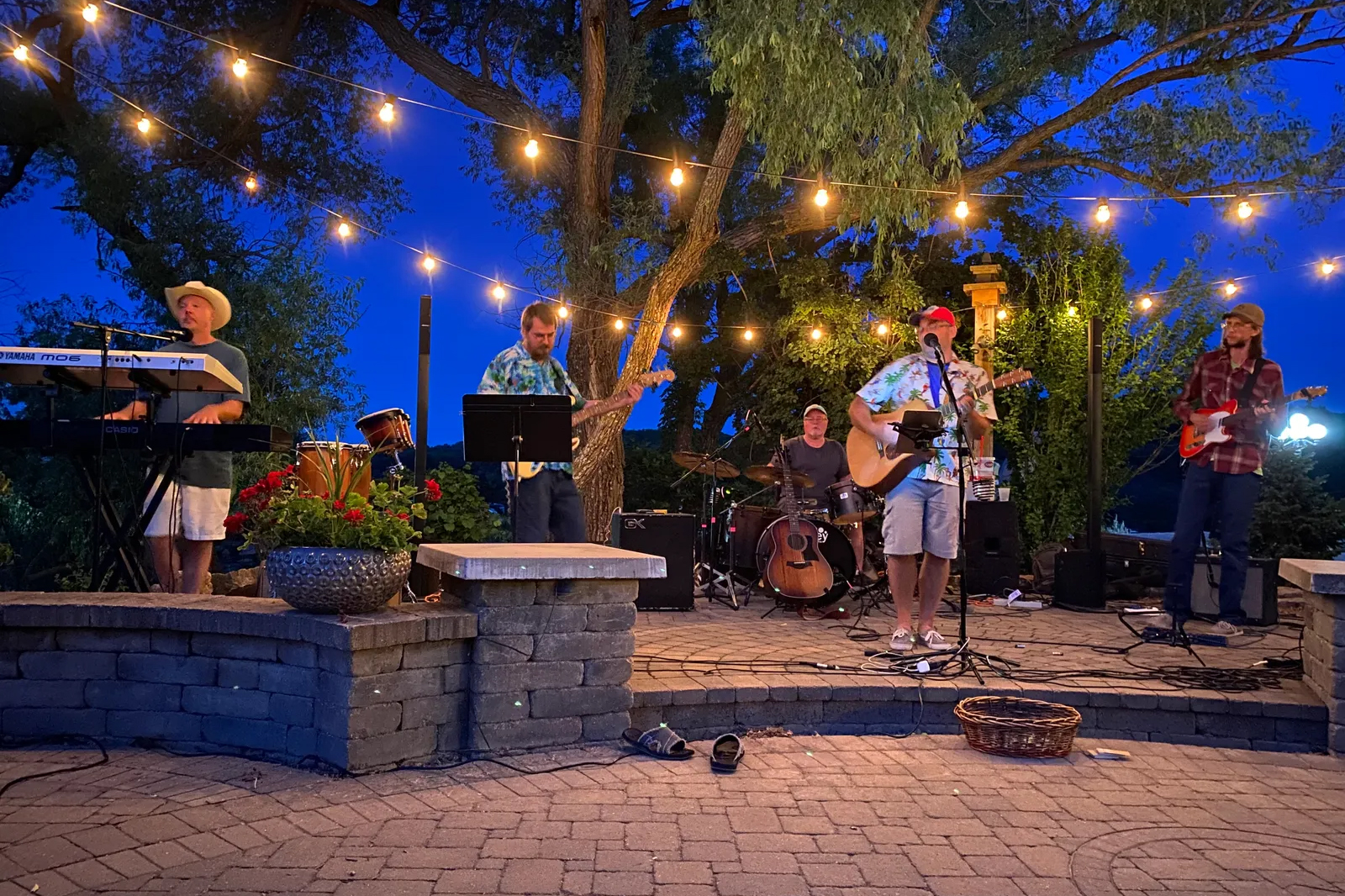 Dustin West Performing