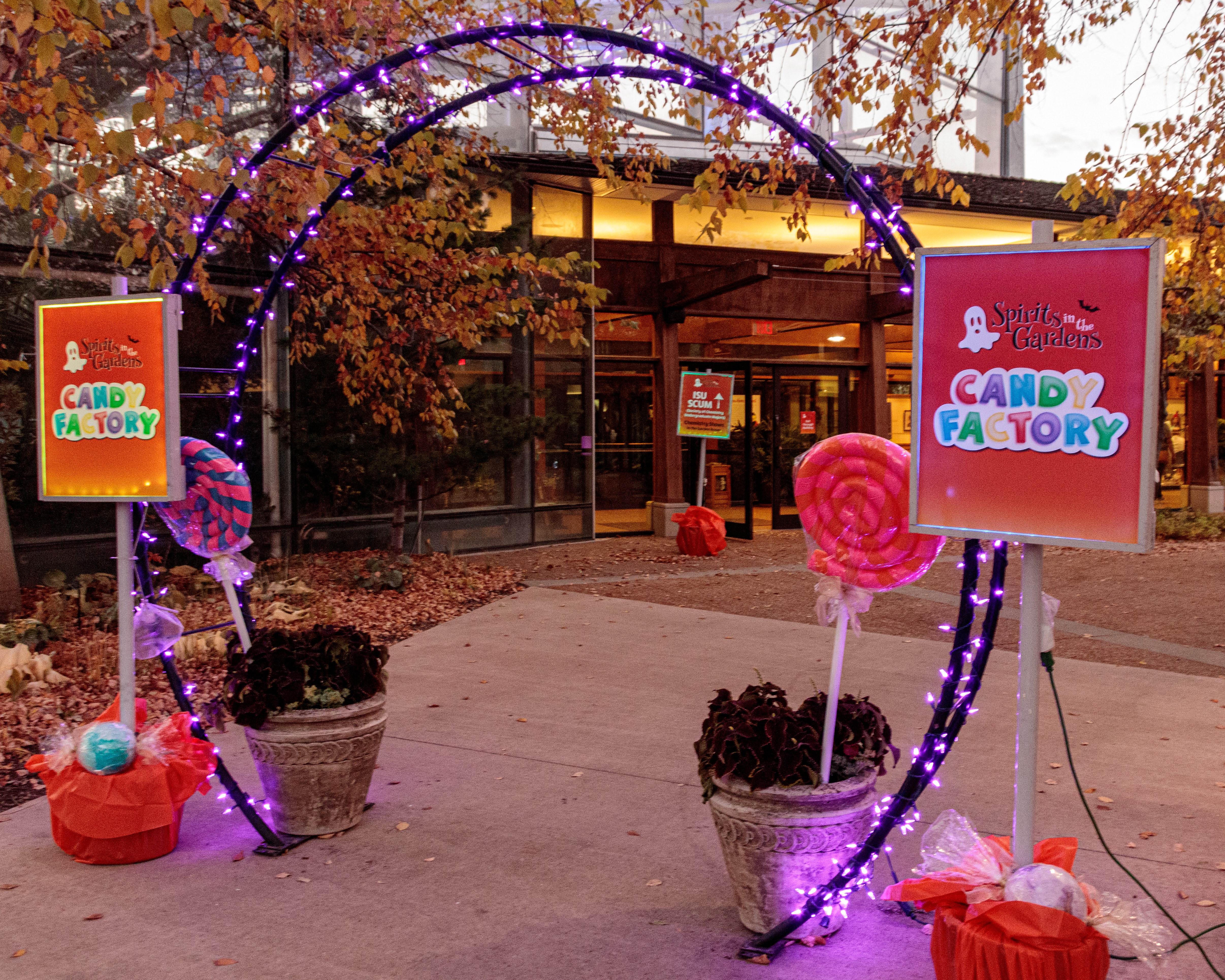 Candy Factory Spirits in the Gardens