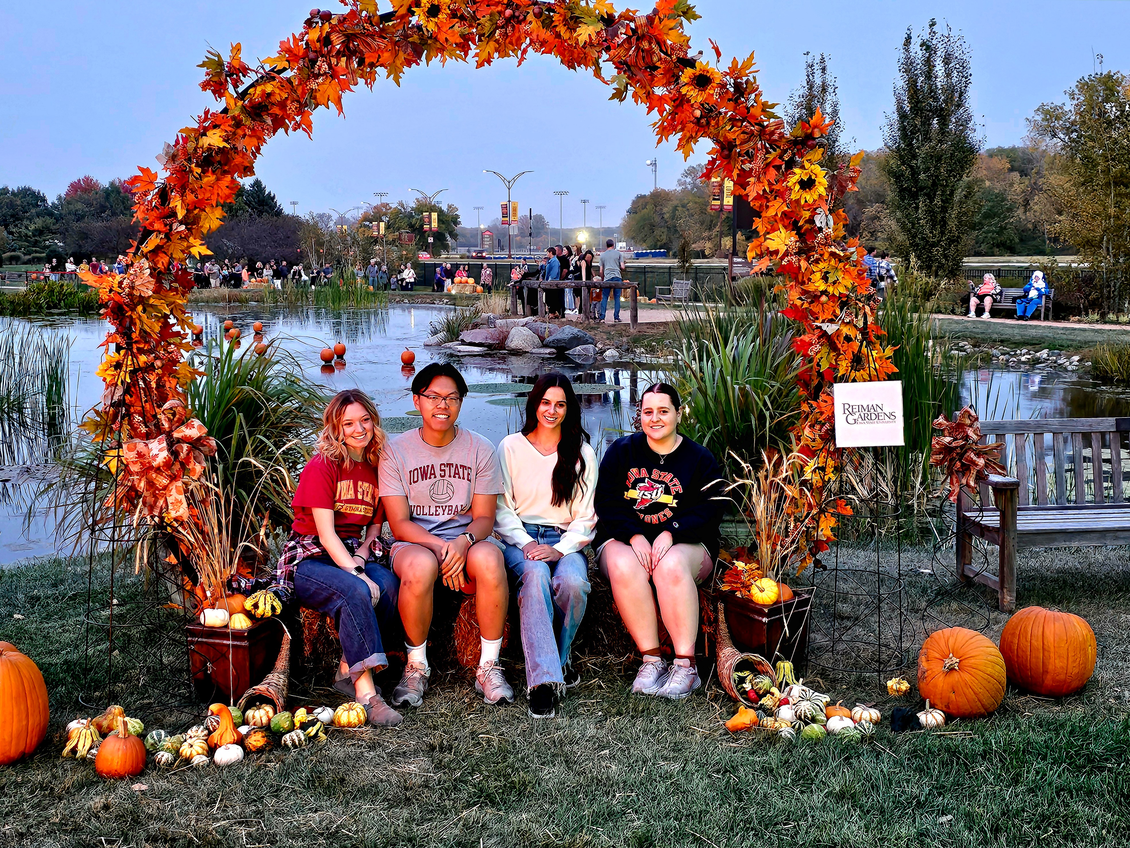 Autumn Photo ISU Students