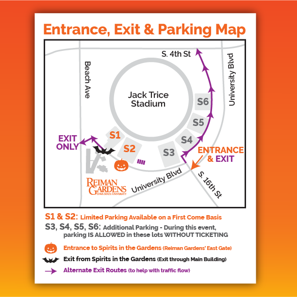 Parking map