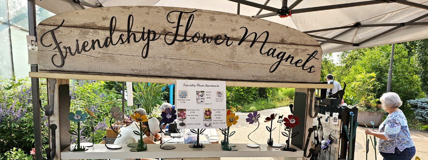 Garden Art Fair Vendor at Reiman Gardens 2025