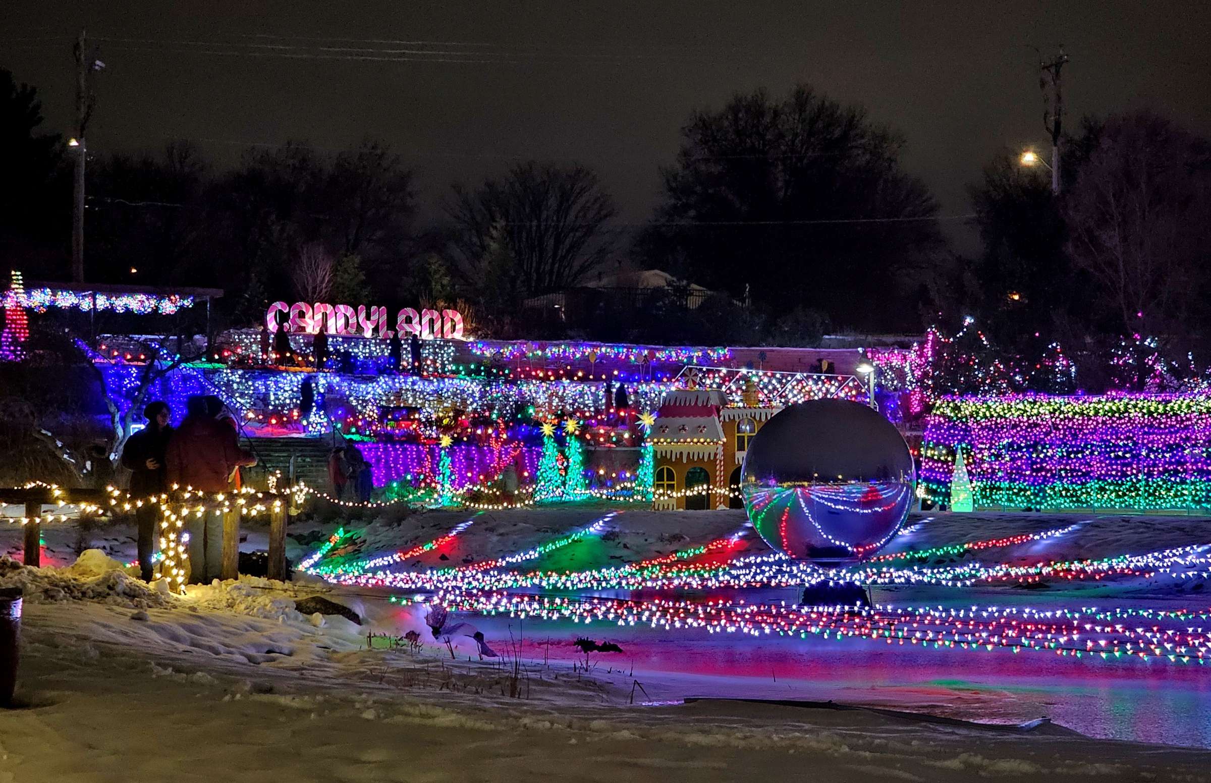 Candy Land Winter Wonderscape 