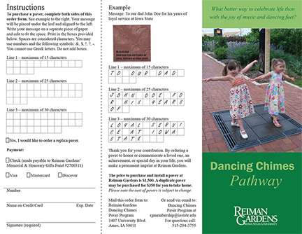  Dancing Chimes Paver Brochure