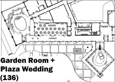 Package 3 Garden Room typical set-up map