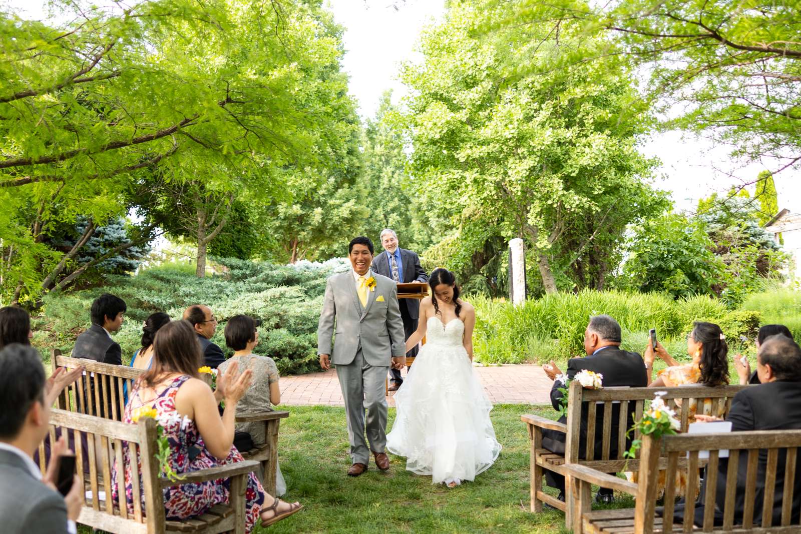 Wedding at Reiman Gardens