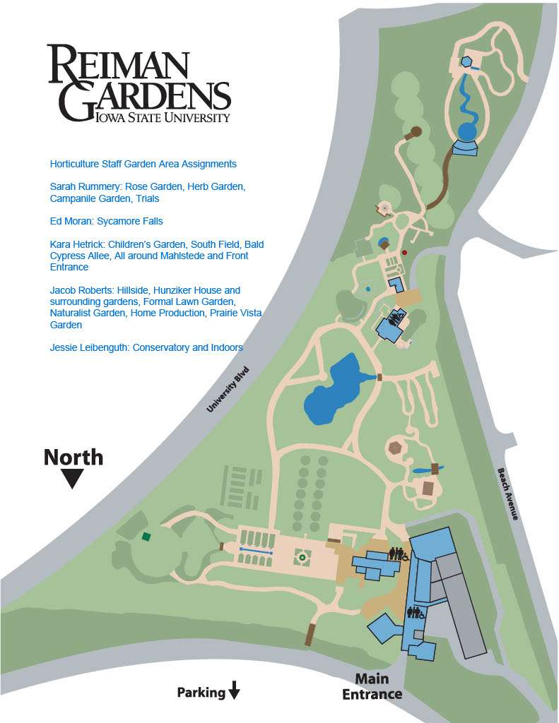 Horticulture Responsibility Map
